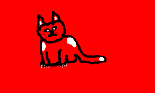 Scribbling with Brush Tool